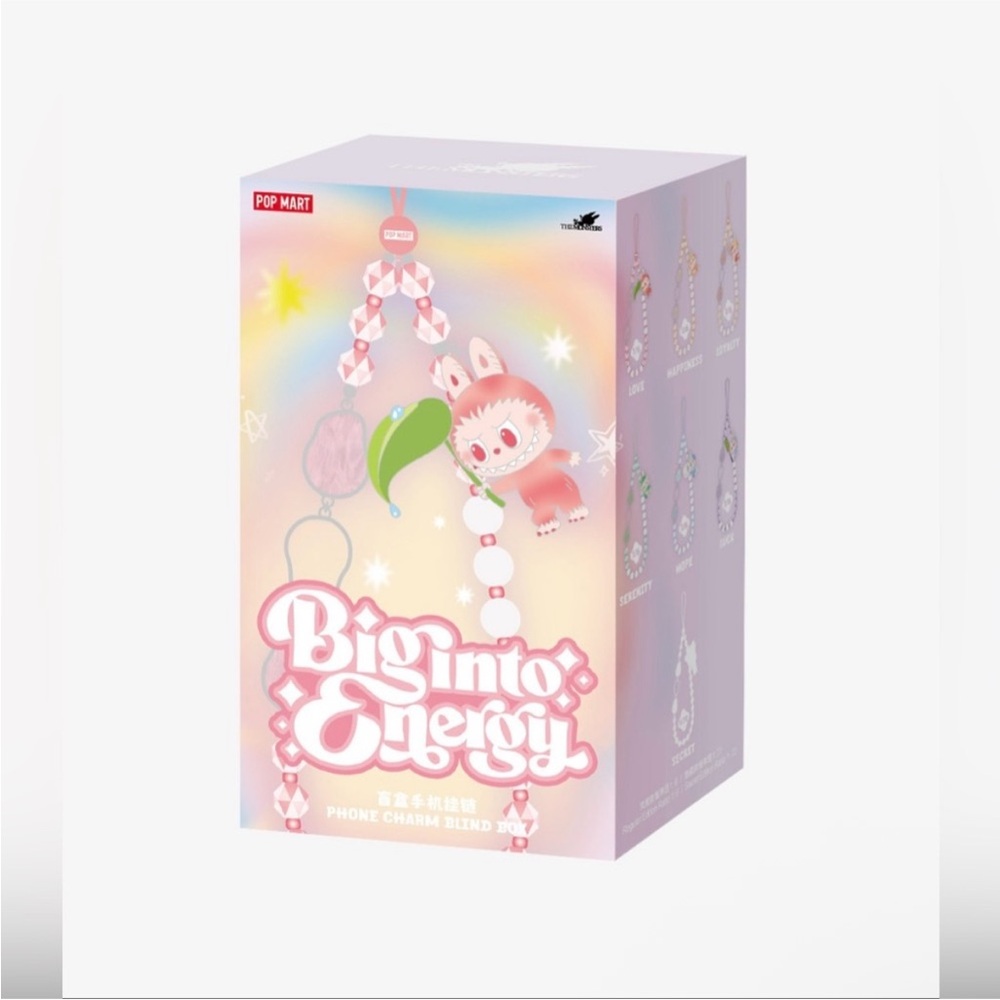 Labubu The Monsters - Big into Energy Series-Phone Charm - HAPPINESS